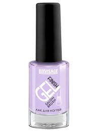 LuxVisage Лак GEL finish тон 02 Лиловый