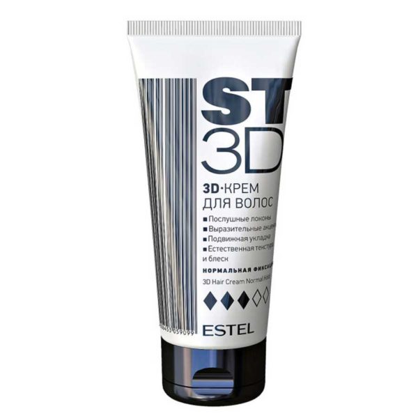ESTEL ST Крем для волос 3D ST3D Нормальная фиксация, 100 мл