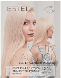 ESTEL WHITE BALANCE Краска д/в тон 12.36 Магический аметрин