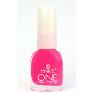 FENNEL Лак для ногтей One 008 яр.розов!
