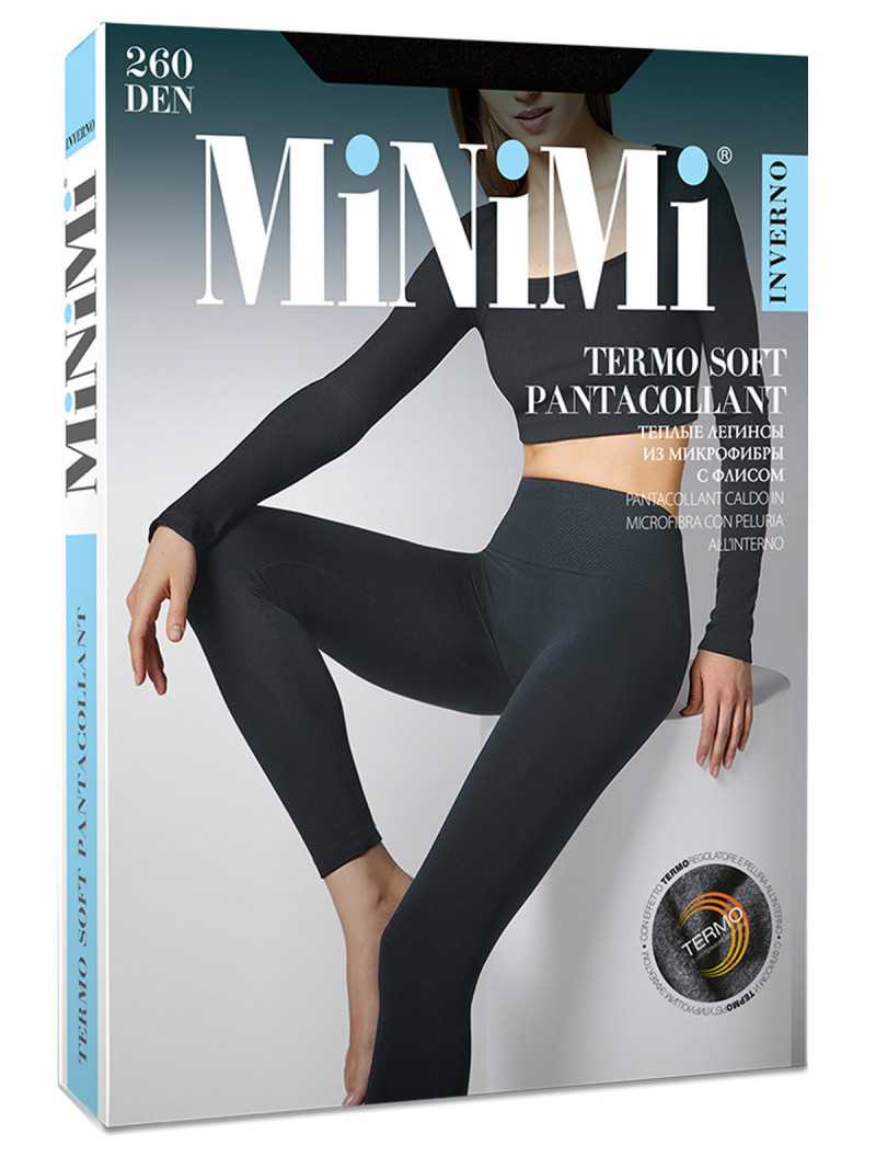 MINIMI Леггинсы TERMO SOFT 260 Nero 6