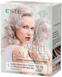 ESTEL WHITE BALANCE Краска д/в тон 12.16 Роскошный бриллиант