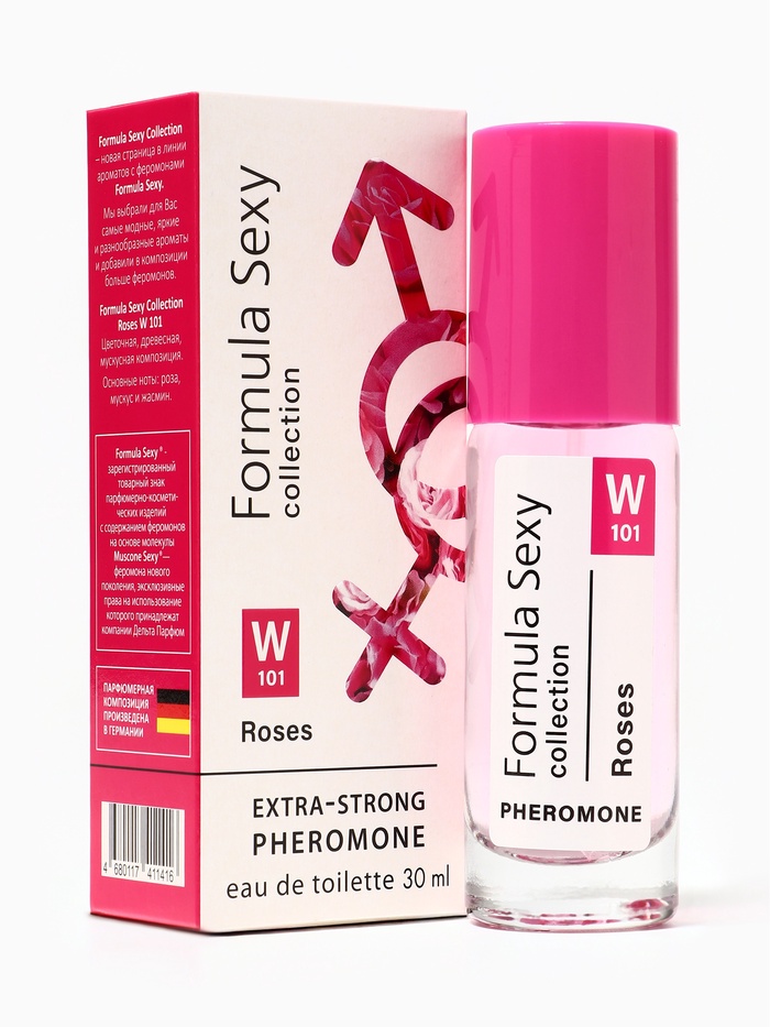 FORMULA sexy Roses W101 (Ж) 30ml т/в с феромонами 