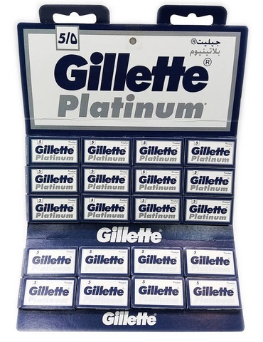 Gillette Platinum Лезвия 20*5шт.(жиллет)
