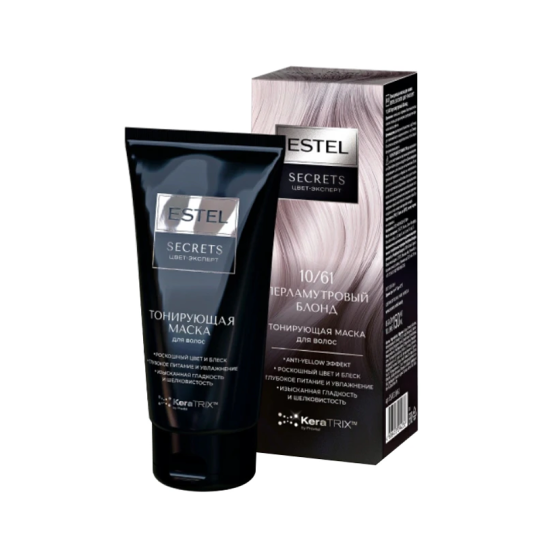 ESTEL SECRETS ЦВЕТ-ЭКСПЕРТ 10/61 Перламутровый Блонд, 150 мл