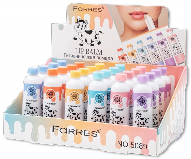 Farres Гигиеническая помада "Milk" 24шт