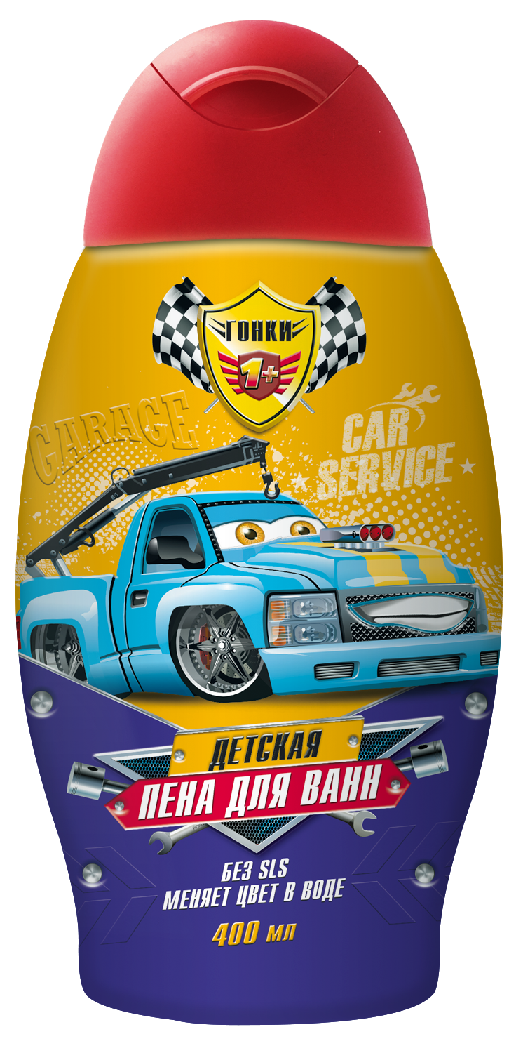 Гонки Пена для ванн детская 400мл