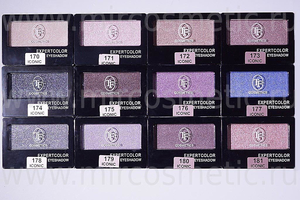 ТF Тени CTE-20P однотонные тон 173 песчаный берег