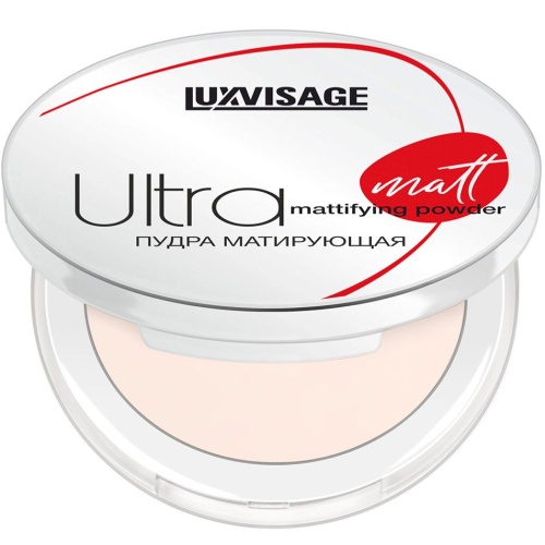 LuxVisage Пудра матирующая Ultra matt 102 Natural/4шт