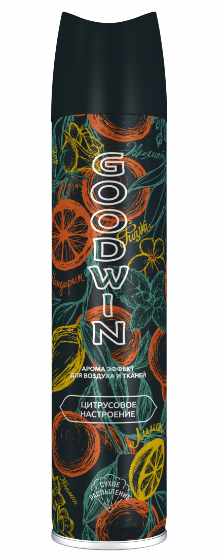Освежитель GOODWIN Цитрусовое настроение 330мл /12шт в кор