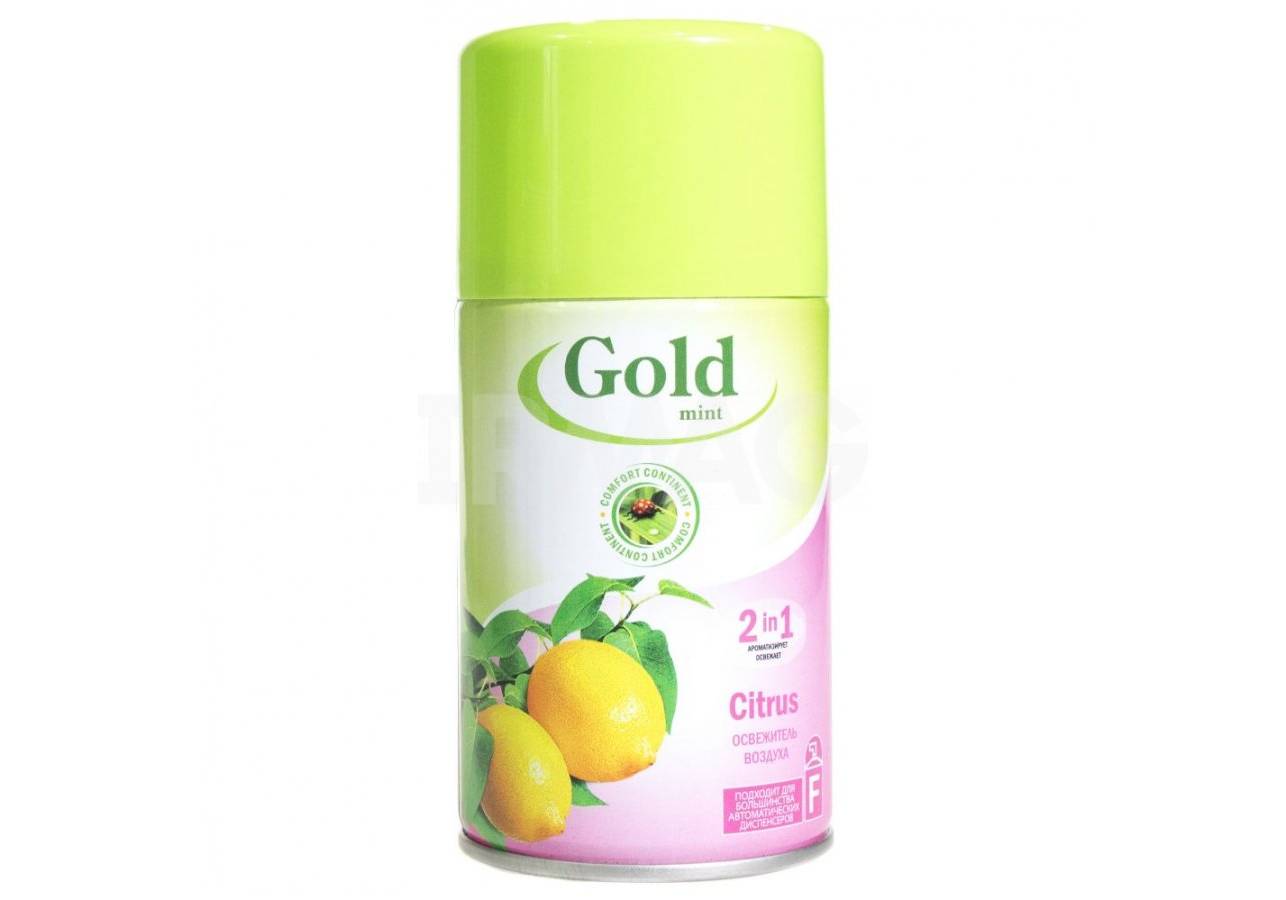 Освежитель GOLD WIND(СМЕННЫЙ БЛОК) Citrus 230мл /12шт в кор