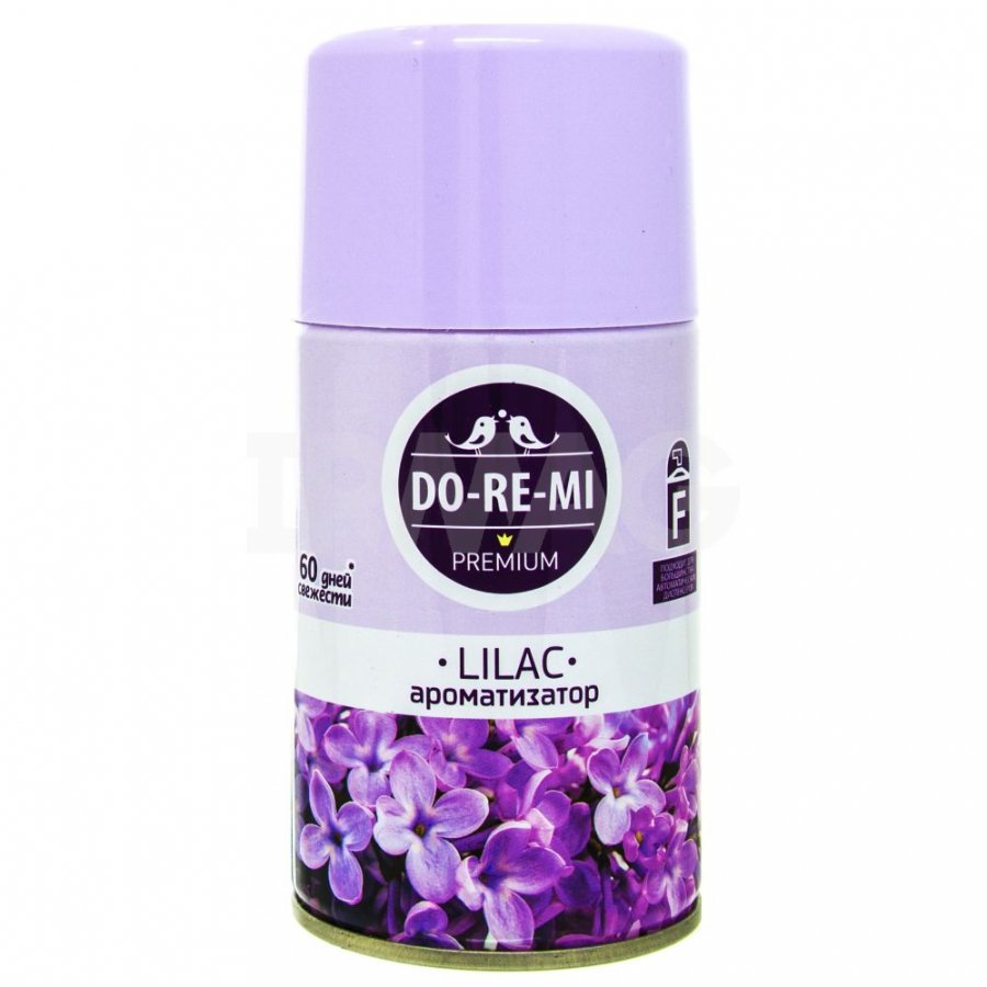 Ароматизатор воздуха (СМЕННЫЙ БЛОК) До-ре-ми Премиум Сирень 250мл К/12шт
