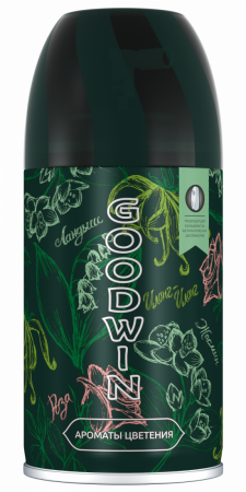 Освежитель GOODWIN (СМЕННЫЙ БЛОК) 250мл Ароматы цветения /12шт в кор