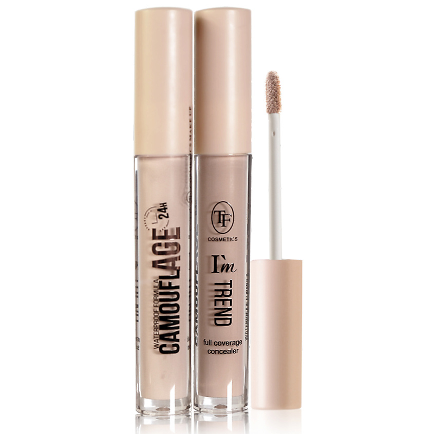 TF Жидкий консилер для лица CAMOUFLAGE I'm TREND, тон 02 "Ivory/Слоновая кость"