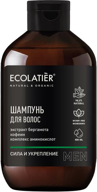 ECL MEN Мужской шампунь Сила и укрепление 400 мл
