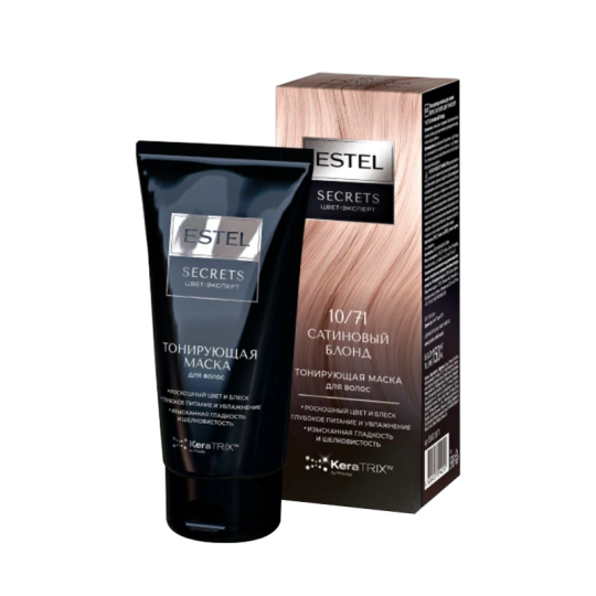 ESTEL SECRETS ЦВЕТ-ЭКСПЕРТ 10/71 Сатиновый Блонд, 150 мл