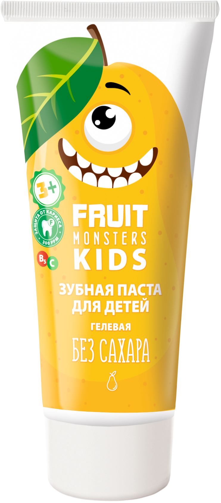 ФРУТОМОНСТРЫ Зубная паста детская Дюшес, 60 мл