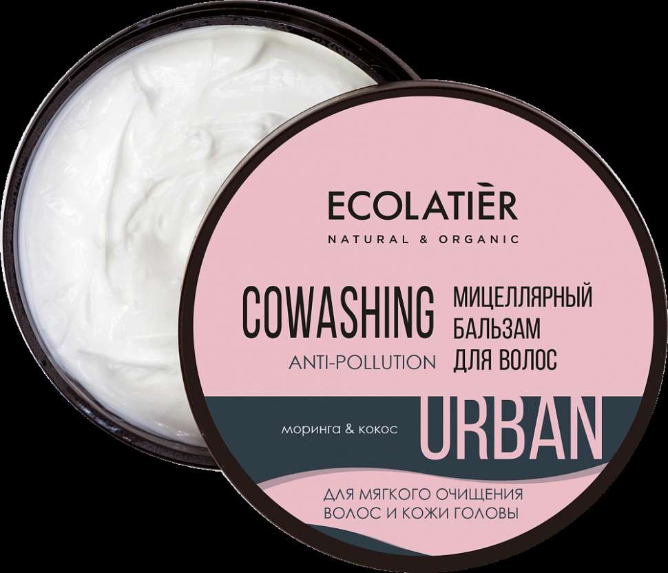 ECL Ковошинг-бальзам мицелярн. для волос Моринга & Кокос 380 мл