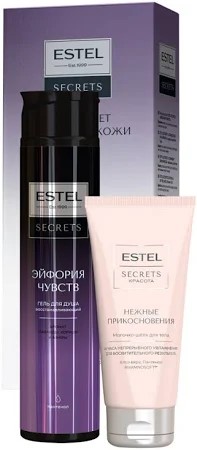 ESTEL"SECRETS"Набор(гель д/д ЭЙФОРИЯ ЧУВСТВ 300мл + молочко 100мл)