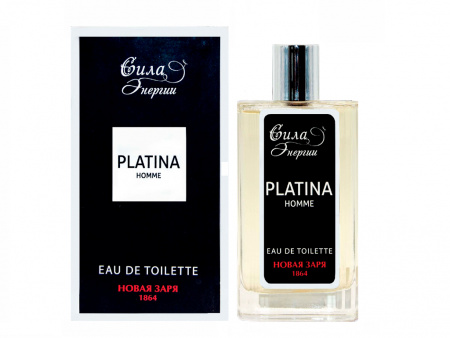 Туалетная вода для мужчин Платина 100мл Новая заря