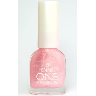 FENNEL  Лак для ногтей One 217 нежно розов.с блестк.