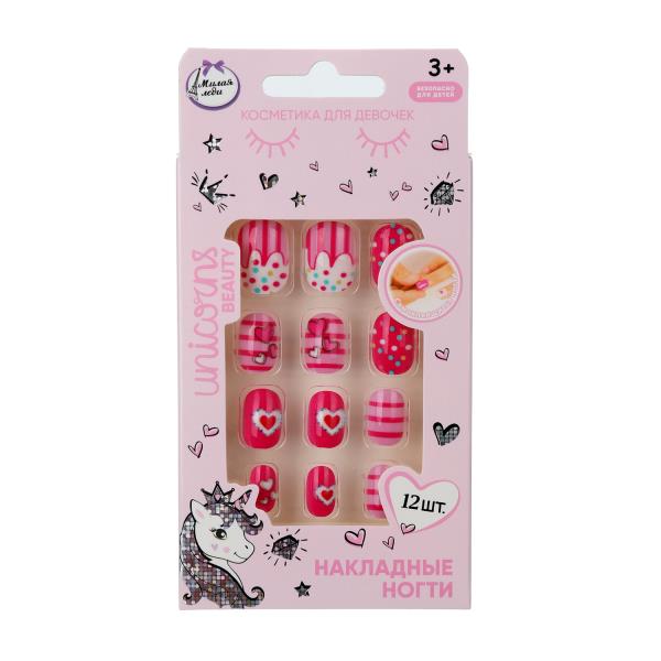 МИЛАЯ ЛЕДИ Накладные ногти ЕДИНОРОГ