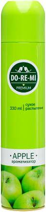 Ароматизатор воздуха До-ре-ми Премиум Зеленое яблоко 330мл /12шт в кор