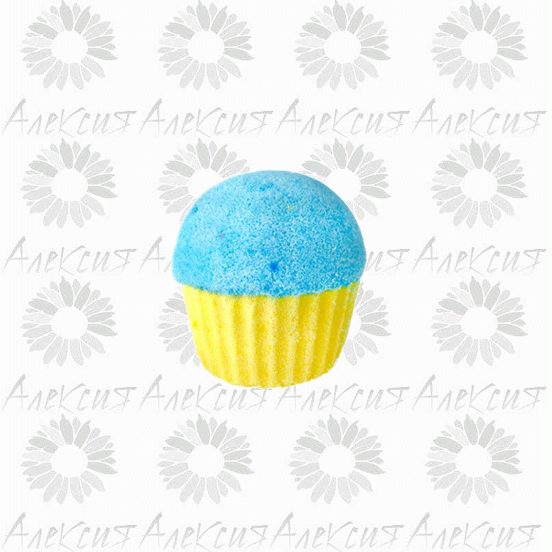 КМ Гейзер для ванны 140г Смородиновый капкейк