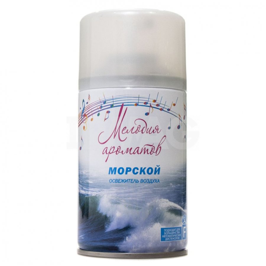 Освежитель Мелодия ароматов(СМЕННЫЙ БЛОК) Морской 230мл /12шт в кор