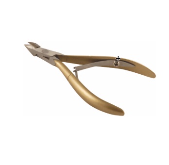 ELLIS Кусачки RK 025 позолота маник