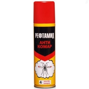 РЕФТАМИД Репелент 100мл (Антикомар) /15шт в кор