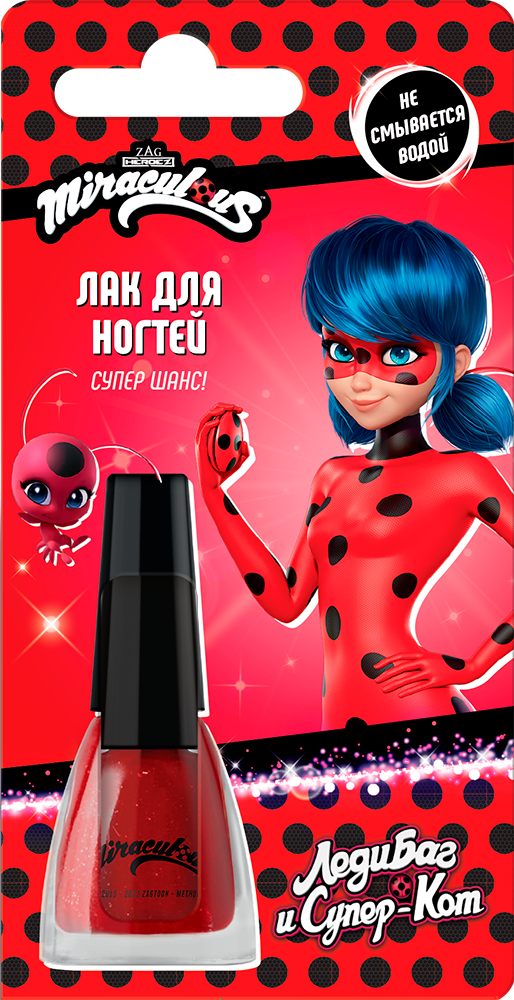 ЛЕДИ БАГ Лак для ногтей Леди Баг 6мл