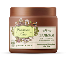 БЕЛИТА Ромашка и липа Бальзам для увлажнения и укрепления волос 470мл/8шт