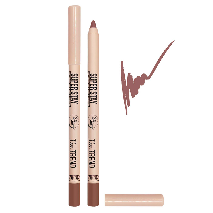TF Гелевый карандаш для губ SUPER STAY I'm TREND, тон 004 "Caramel