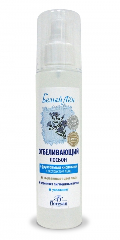 Ф Белый лён Отбеливающий лосьон 200 мл