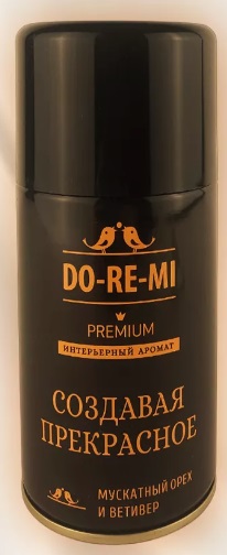 Ароматизатор воздуха (СМЕННЫЙ БЛОК) До-ре-ми Премиум Создавая прекрасное 250мл К/12шт 
