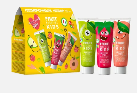ПН Фруктовый бум (Крем Комплексный уход, смягчающий , увлажняющий 3х30мл)