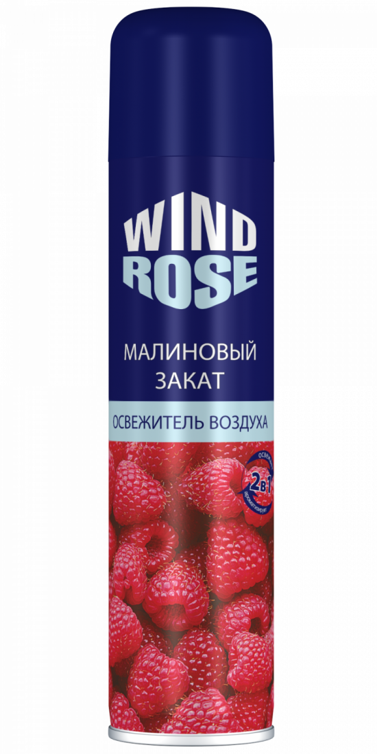 Освежитель воздуха «WIND ROSE» Малиновый закат 300мл