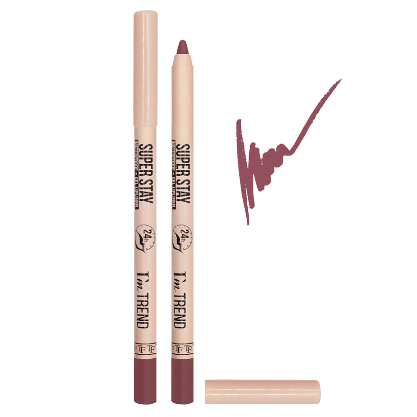 TF Гелевый карандаш для губ SUPER STAY I'm TREND, тон 005 "Universal pink nude